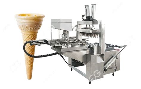 Automatic Ice Cream Cone Making Machine For 60 Pcstime