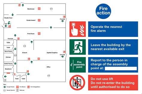 Fire Evacuation Diagram For Your Safety Upwork