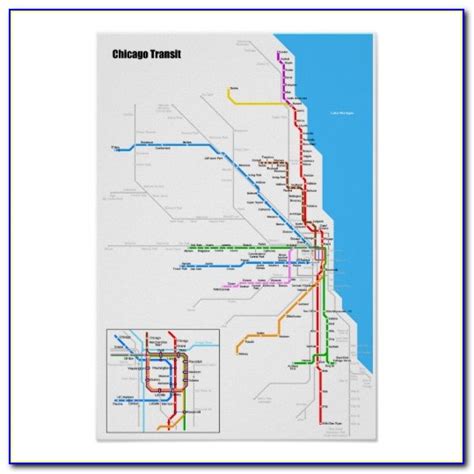 Map Of Chicago Neighborhoods Poster Maps Resume Examples Vx J Rlojv