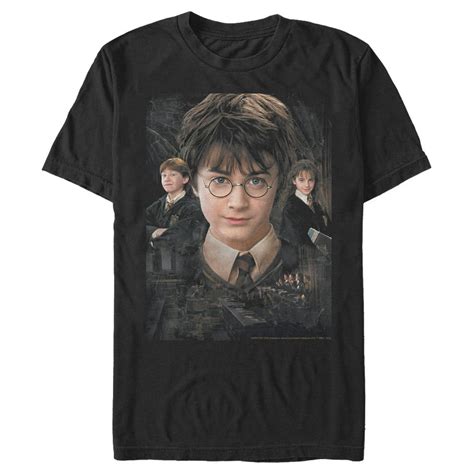 Harry Potter Mens Harry Potter Wizard Best Friends T Shirt Walmart