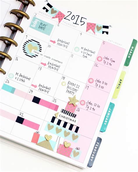 The Happy Planner™ Two December Monthly Layouts — Me And My Big Ideas