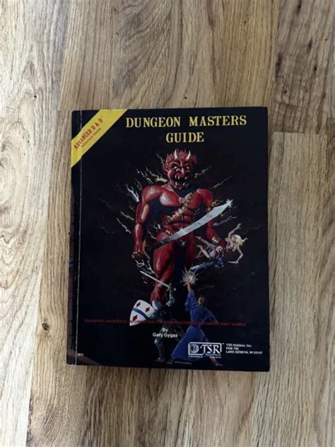 Ad D Dungeon Masters Guide Gary Gygax Tsr Revised Edition Dec
