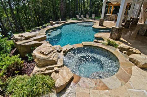 Popular North Carolina Pool Designs By Anthony And Sylvan Pools Anthony