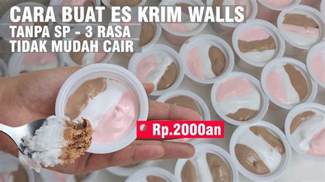Cara membuat rumah dari stik es krim, alternatif mainan untuk anak. CARA BUAT ES KRIM WALLS 3 RASA DIRUMAH - HANYA 1 PAKETAN ...