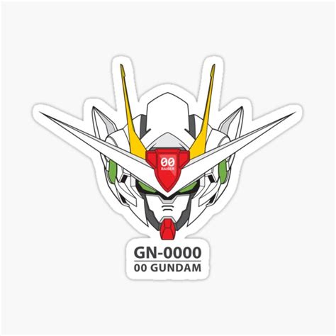 Gundam 00 Stickers Redbubble