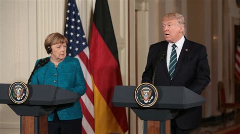 German Candidate Slams Trumps ‘unacceptable Treatment Of Merkel The