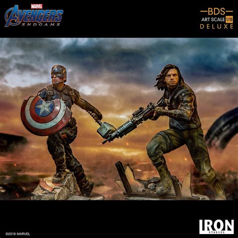 Now, he's the first to be inducted into the academy. Avengers: Endgame - Captain America Battle Diorama Statue ...