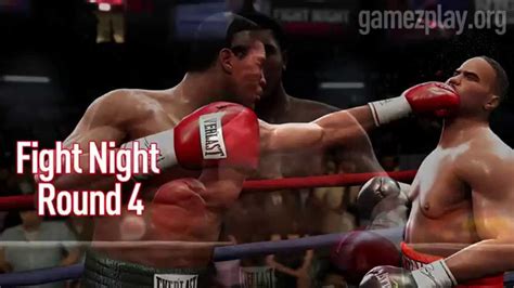 Fight Night Round 4 Boxing Video Game Screenshot Trailer Youtube