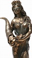 Statue Goddess Fortune Tyche Luck Fortuna Sculpture Figurine 7.28 ...
