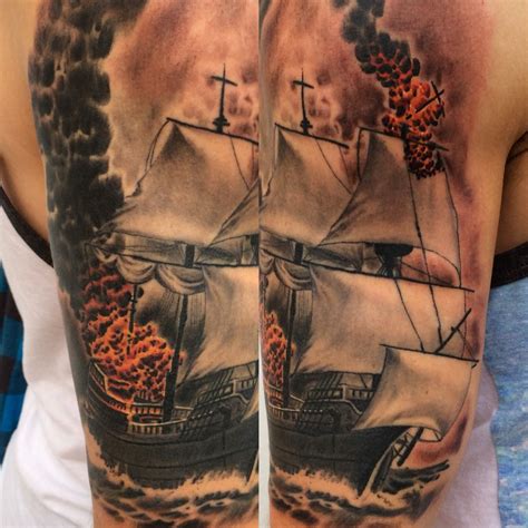 Burn The Ships Sean Foy Wayne Nj Sailor Tattoos Leg Tattoos Tattoos