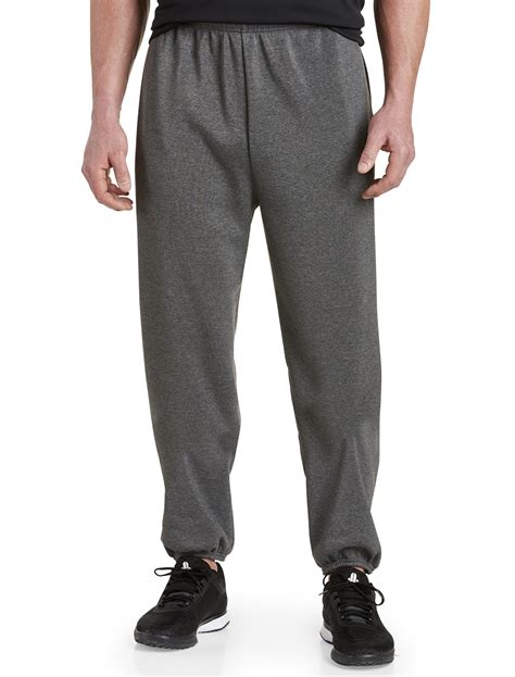 Reebok Playdry Fleece Pants Casual Male Xl Big And Tall Ebay