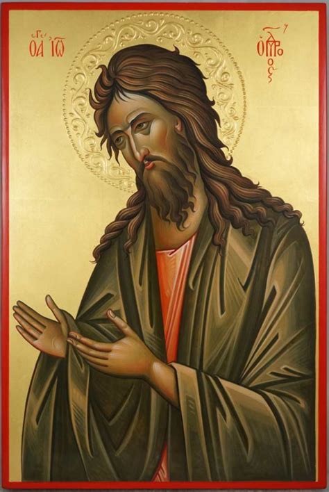 St John The Baptist Deesis Orthodox Icon Blessedmart