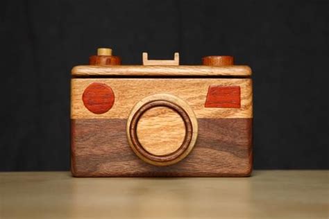 The 35mm Wood Camera African Walnut Oak Wooden Camera