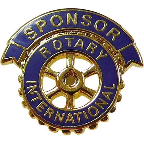 Customized Rotary Club Pins Rotary Lapel Pin Manufacturer Keychain