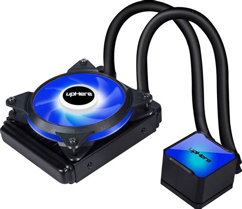 Uphere Blue Led High Performance All In One Cpu Liquid Cooler With