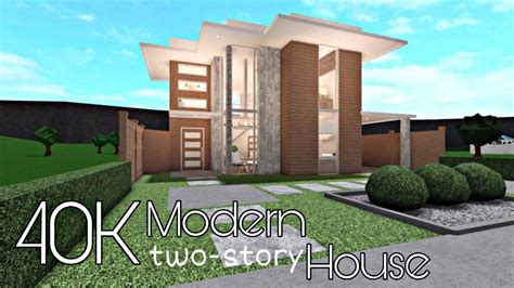 Roblox Welcome To Bloxburg 40k Modern Home 2 Floors Youtube Images