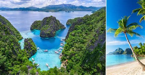 El Nido I Palawan Paradis Med Vackra Stränder Resa Till Filippinerna