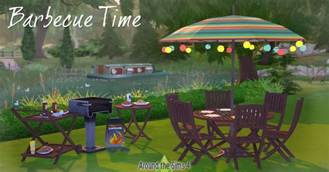 Sandwich Cc Finds Aroundthesims Around The Sims 4 Bbq Time