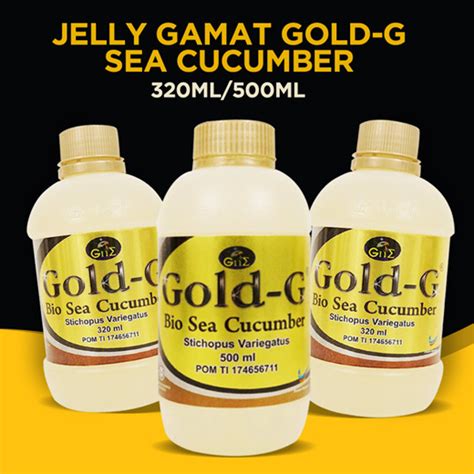 Qoo10 Jelly Gamat Gold G Sea Cucumber 320ml500ml Drinks