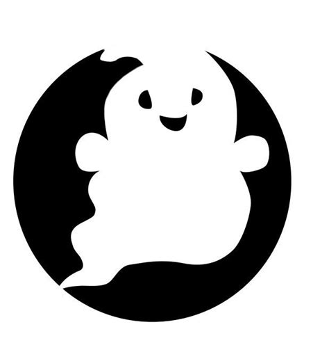 Adorable Little Ghost 50 Templates Avialable For Printing On The Site