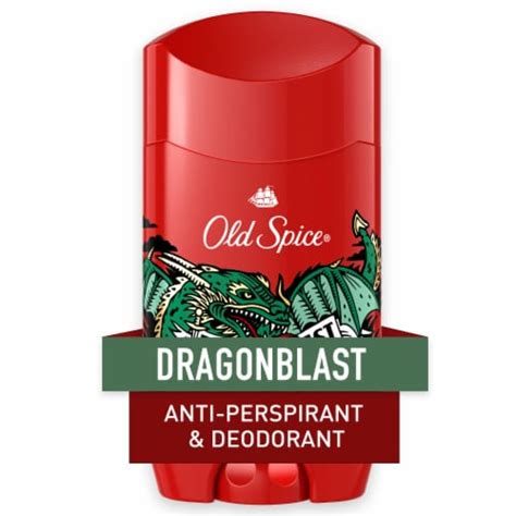 Old Spice Wild Collection For Men Antiperspirant Deodorant Invisible Solid Dragonblast Scent 1