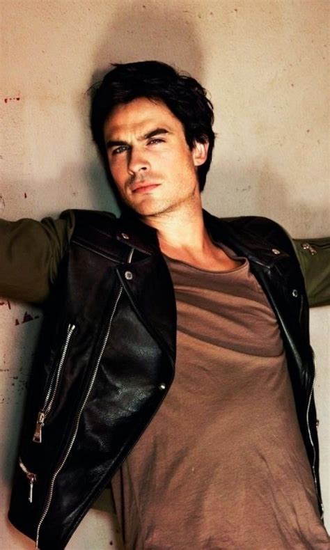 Ian Somerhalder Leather Jacket Jackets Fashion