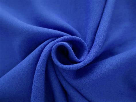 Italian Wool Crepe In Royal Blue Bandj Fabrics