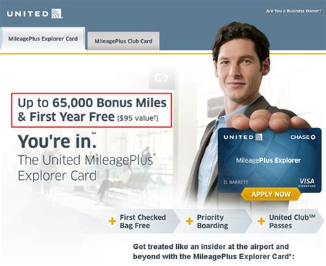 50,000 bonus miles after you spend $3,000 on purchases in the first 3 months from account opening. United MileagePlus Explorer: 65,000 Bonus Miles | TravelSort