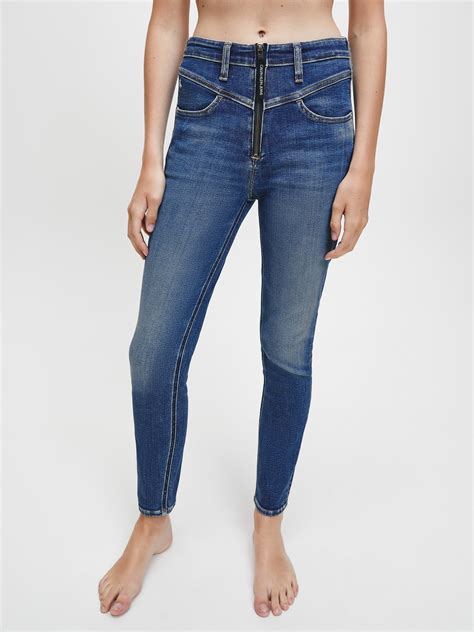 High Rise Skinny Ankle Jeans Jeans Calvin Klein