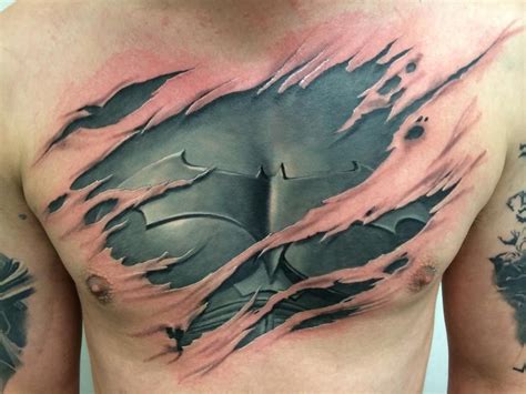 the craze of ripped skin tattoos tatuagens incríveis tatuagens superman tatuagem 3d