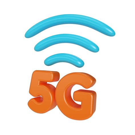 Free 5g 3d Illustratie Icoon 9636852 Png With Transparent Background