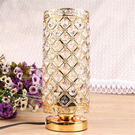 Bedroom lamps can be a challenging home decor issue: New Fashion Modern Design Crystal Table Lamp Bedside Lamp ...
