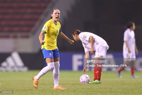 bruninha of brazil reacts during a fifa u 20 women s world cup costa news photo getty images