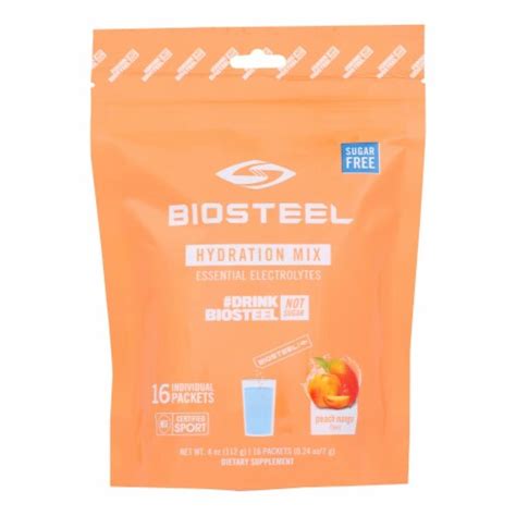 Biosteel Hydration Electrolyte Drink Mix Peach Mango 1 Each 1 16