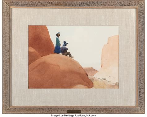 Bid Now Gerard Curtis Delano American 1890 1972 Navajo Tending