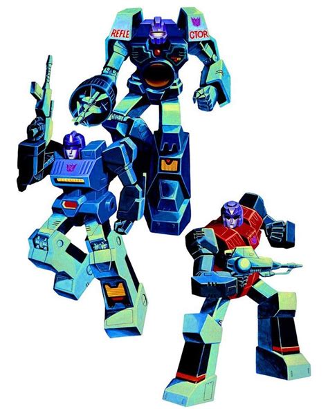 G1 Reflector Boxart Transformers Art Robots Transformers Characters