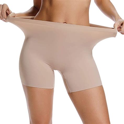 WOWENY Anti Chafing Slip Shorts For Under Dresses Underwear For Women