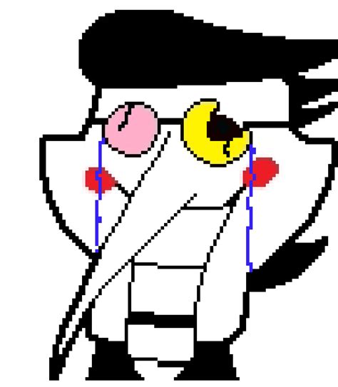 Spamton But I Broke His Glasses Pixel Art Maker