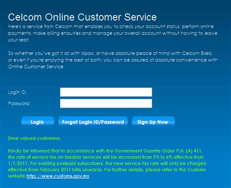 Celcom online is the online customer support service provided by celcom which is one of the leading mobile and telecommunications company in using celcom online service customers can register for an online account and manage all the services regarding their mobile phones, prepaid or. ZAMZ ON THE BLOG: Celcom Online Customer Service...