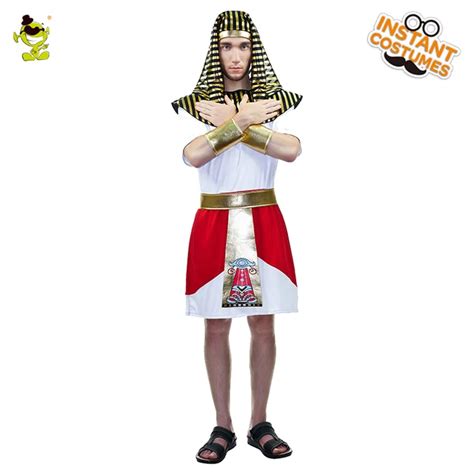 Ancient Male Egyptian Costume Halloween Party For Mens Traditional Egypt Egyptian Clothing