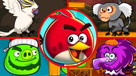 Angry Birds Rio 6 All Bosses Boss Fight YouTube