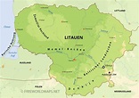 Litauen Karten - Freeworldmaps.net