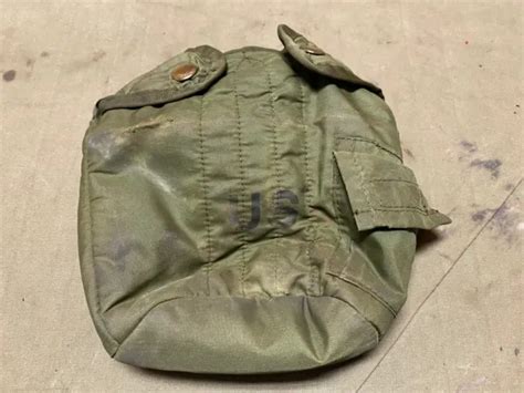 Original Late Vietnam War Us Army M1967 Canteen Carrier Cover Nylon 17