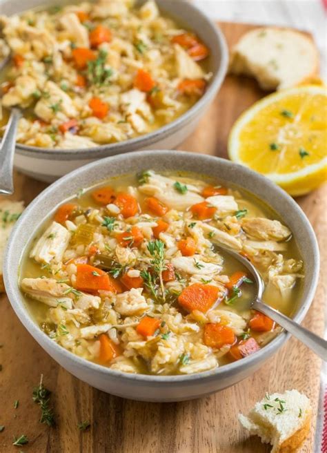 Crock Pot Chicken And Rice Soup