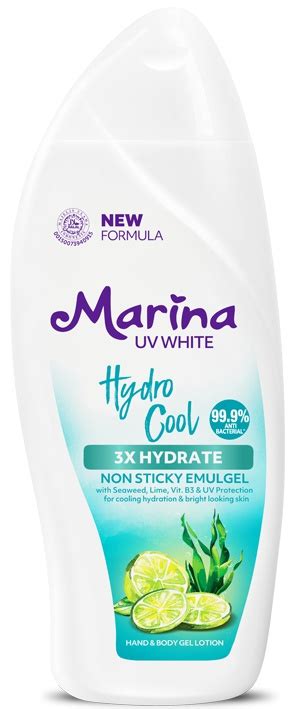 Marina Hydra Cool Gel Lotion Ingredients Explained