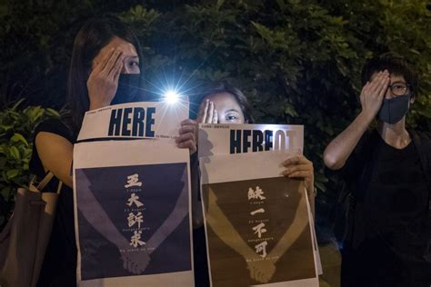 Print Christians In Hong Kong Protests Religion News Service
