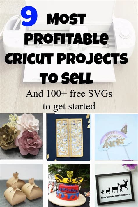 9 Most Profitable Cricut Business Projects To Sell How To Make Money
