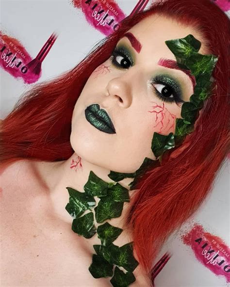 Poison Ivy Halloween Makeup Look Makeup Halloween Makeup Looks