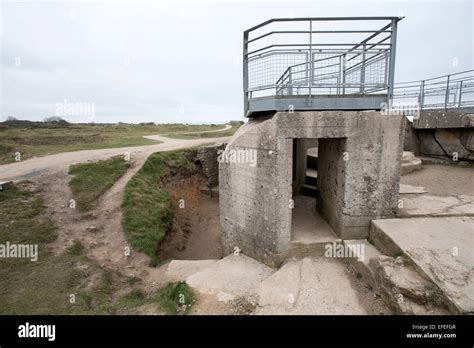 German Defenses On The Normandy Cliffs Now Preserved To Remember The D