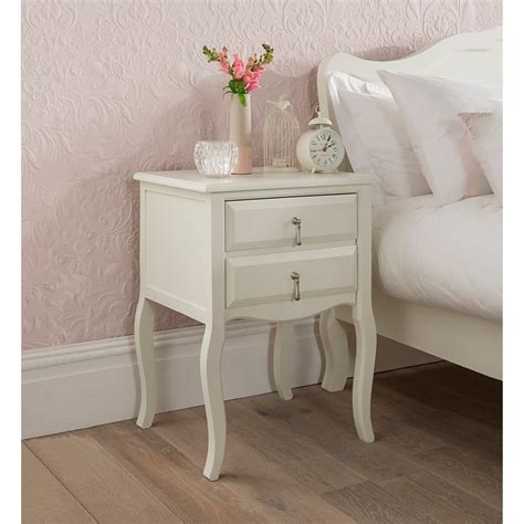 Antique French Style Bedside Table Bedroom Furniture